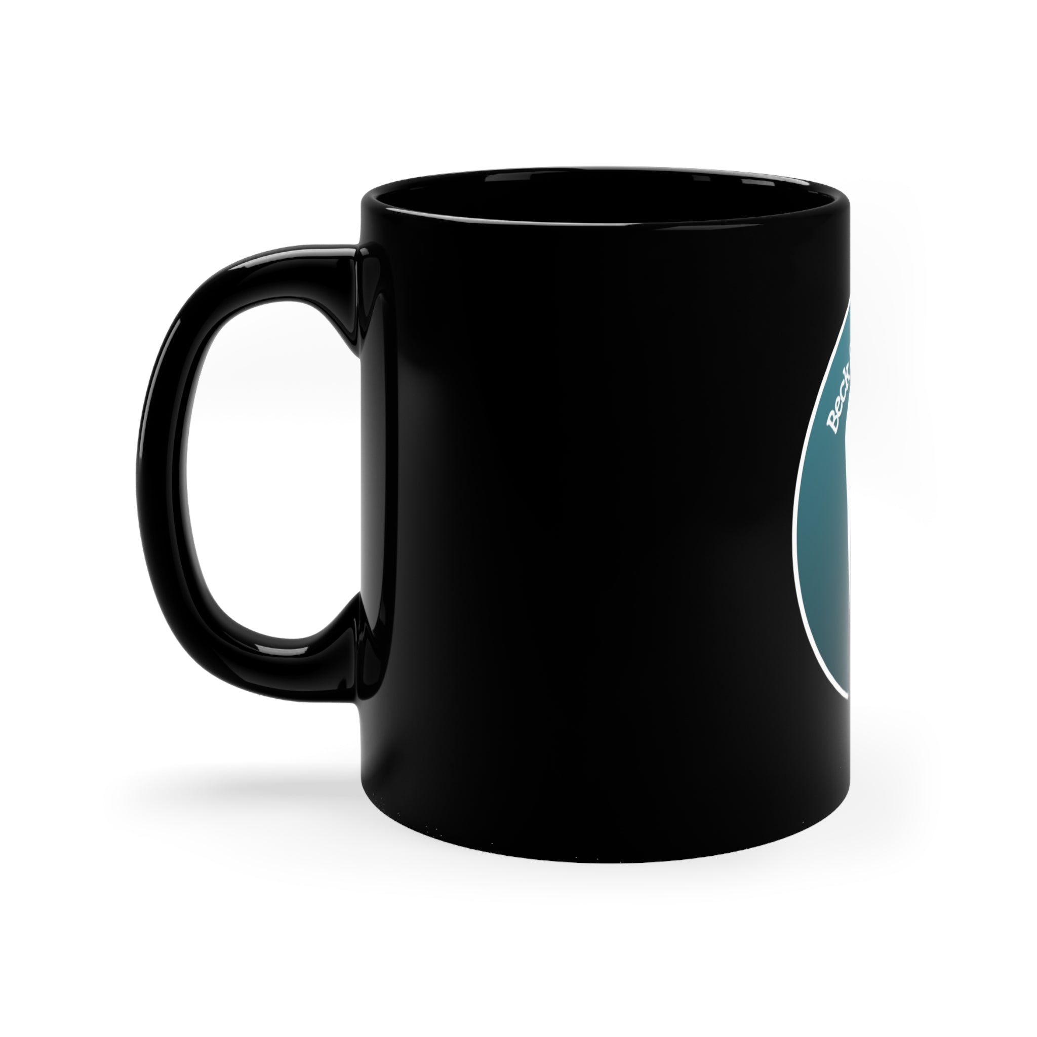 The Beck & Becka Coffee Mug — Black 11oz
